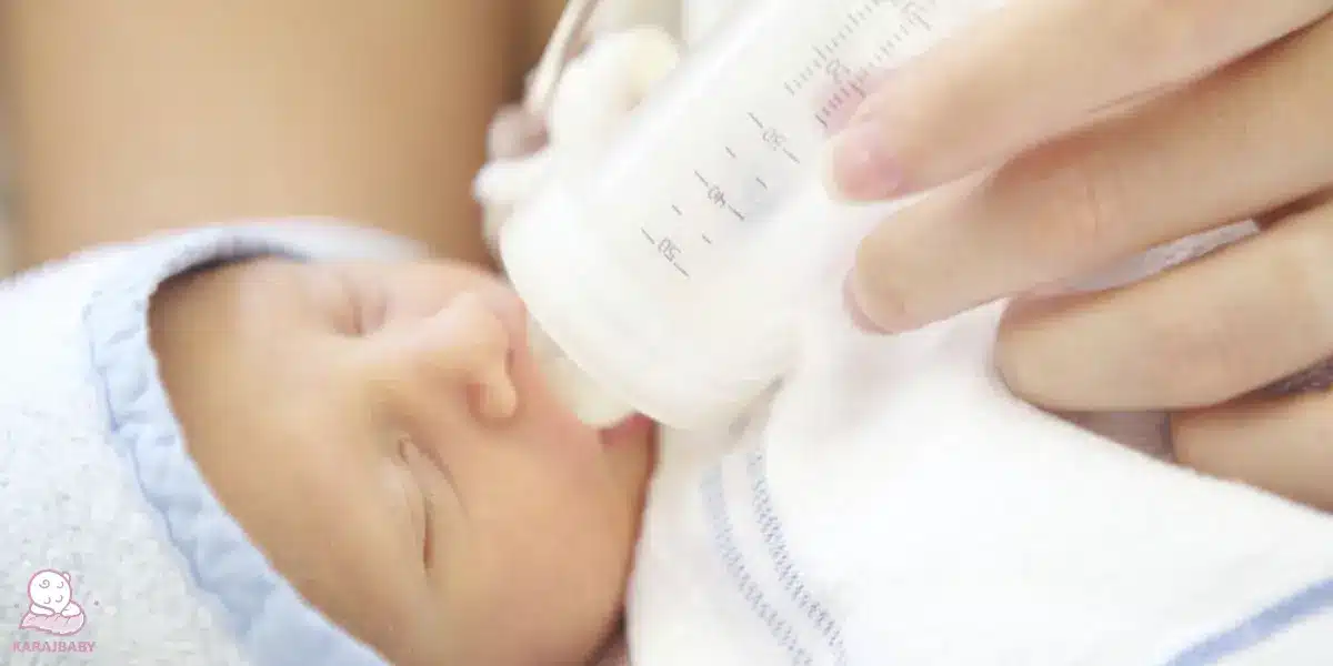 اهمیت دادن شیر خشک به نوزاد در مواقع لازم